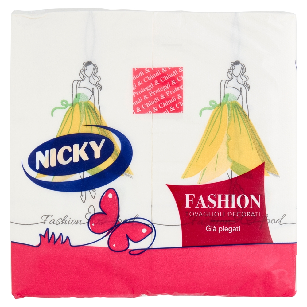 Nicky Fashion Tovaglioli Decorati 50 pz